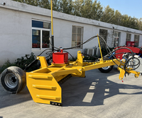 Machine de nivellement de route par satellite montée sur tracteur pour l'agriculture