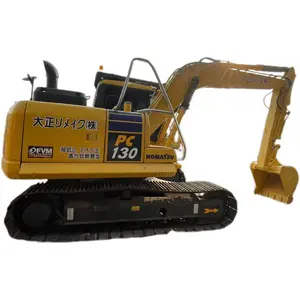 lowest port komatsu pc130-7 used excavator machine japan original construction equipments