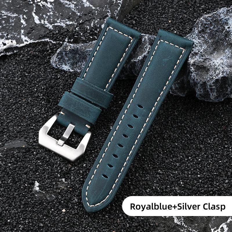 Bleu Royal + Fermoir Argenté