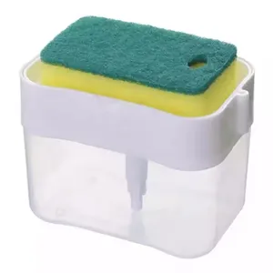 2024 basınç tipi bulaşık yıkama fırçası sabun sıvı kutusu ev mutfak fırçası çanak yıkama sıvısı dağıtıcı