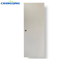 Porte intérieure en bois MDF PVC blanc creux, économique, pour chambre à coucher et appartement, avec design décoratif fini, fabriquée en Chine