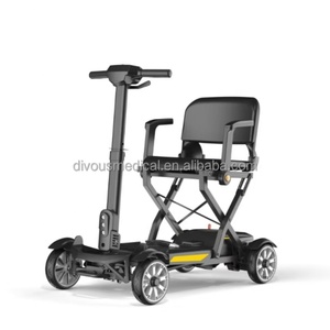 Scooter Eléctrico Plegable de 4 Ruedas para Personas Mayores y Discapacitadas, Motocicletas Pequeñas - Product Image 3