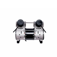 Compresseur d'air portable à piston sans huile et à faible bruit MEC900, refroidi par air, moteur 220V, pompe pour concentrateur d'oxygène