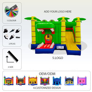 Châteaux gonflables en gros, château gonflable commercial, toboggan gonflable extérieur, château gonflable combiné pour enfants - Product Image 5