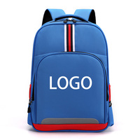 Mode vente chaude réfléchissant étudiant sacs d'école Logo personnalisé étanche sur voyage sport enfants sac à dos en gros