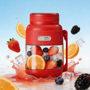 Mixeur portable USB rapide <span class=keywords><strong>de</strong></span> grande capacité 700 ml, mixeur à fruits Mdhl, machine à milkshake, mini-blender électrique personnel puissant et portable - Product Image 1