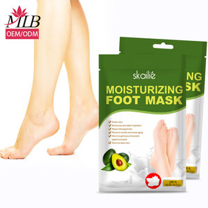 Masque pour les pieds hydratant et blanchissant, au beurre de karité pour hommes et femmes, à talon sec fissuré, <span class=keywords><strong>chaussettes</strong></span> hydratantes et lissantes, meilleures ventes - Product Image 2