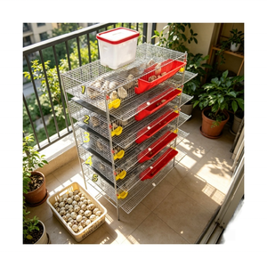 Industrial Grade Poultry Cage System with Adjustable Levels for Efficient Quail <strong>Egg</strong> <strong>Harvesting</strong> - Product Image 6