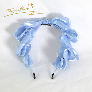 Diadema de Pelo con Hilo Estilo Lolita Japonesa de Tracy & Herry, Lindo Accesorio para el Cabello Estilo Chino, Diadema con Lazo - Product Image 4