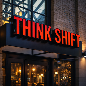 Insegna Luminosa LC Business per Esterni, Lettere LED 3D, Logo LED, Insegna Illuminata Personalizzata - Product Image 2