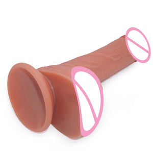 Best Seller 8,58 ''Consoladores de silicona suave Realista Anal Vaginal Insertar Gran consolador realista <span class=keywords><strong>para</strong></span> mujeres y <span class=keywords><strong>hombres</strong></span> con ventosa - Product Image 3