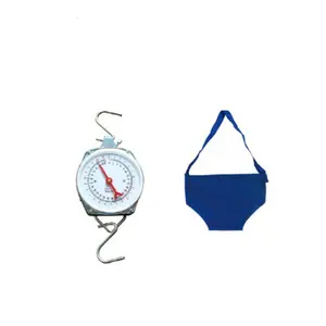 25KG Spring Hanging Dial Baby Scale Mechanical Baby Weighing Scale with Pants