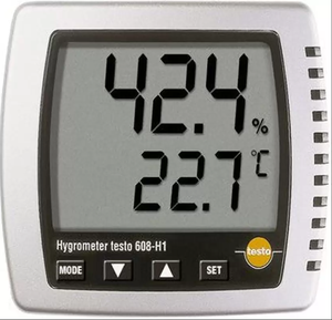 เทอร์โมไฮโกรมิเตอร์รุ่นใหม่ Testo 608-H1 (0560 6081) พร้อมหน้าจอแสดงค่าความชื้นและอุณหภูมิ 0-100% -0 ถึง +50°C - Product Image 2
