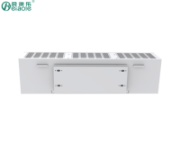 Déflecteur d'air réglable, montage au plafond, rideau d'air centrifuge industriel pour porte avec télécommande