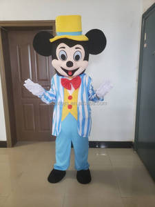 Efun MOQ 1 pezzo <span class=keywords><strong>topolino</strong></span> Mickey Minnie Costume <span class=keywords><strong>da</strong></span> mascotte per il personaggio del partito Mickey Minnie Cosplay evento adulto Halloween - Product Image 2