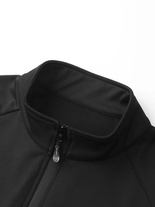 Veste Slim Fit à fermeture éclair pour hommes, veste athlétique légère respirante à séchage rapide, adaptée au sport et au fitness. - Product Image 5
