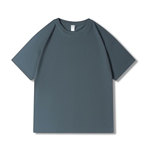 เสื้อยืดคอตตอน 100% หนัก 230 กรัม แบบสั่งทำพิเศษ OEM ODM ทรงโอเวอร์ไซส์ คอกลม แขนสั้น ไม่มีลาย พร้อมสกรีนโลโก้ - Product Image 5