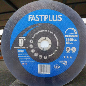 Fábrica al por mayor OEM alta dureza <span class=keywords><strong>9</strong></span> <span class=keywords><strong>pulgadas</strong></span> 230*1,<span class=keywords><strong>9</strong></span>*22,23mm disco de corte de Metal Herramientas abrasivas para <span class=keywords><strong>amoladora</strong></span> <span class=keywords><strong>angular</strong></span> de acero inoxidable - Product Image 3