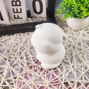 Moldes de fundición de resina hechos a mano estilo Ins adornos decorativos DIY molde de gatito W0166 herramientas de pastel de escritorio de silicona - Product Image 2