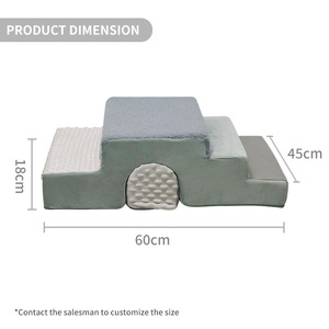 Combinaison d'escalade et de glisse douce pour bébés, équipement de jeu intérieur en mousse pour l'entraînement à l'intégration sensorielle des enfants de 4 à 6 ans - Product Image 4