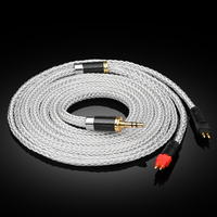ATAUDIO HIFI - Cables de Audio de Alta Fidelidad con Conector XLR de 4 Pines Chapado en Oro y OCC Plateado para Auriculares de Reproductor/Computadora Sony