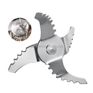 Máquina comercial, licuadora de alimentos, exprimidor, piezas de hoja de acero inoxidable, licuadora de cocina portátil, accesorio de hoja - Product Image 1