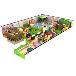 ปราสาท <span class=keywords><strong>Funbrain</strong></span> ปีนเขาแทรมโพลีนในร่มสไลด์สนามเด็กเล่นเกมพาสเทลสําหรับศูนย์การค้า - Product Image 2