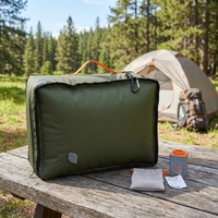 Sac de voyage compressible réutilisable en nylon TPU avec mini pompe à air USB