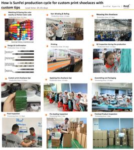 IRun lacci per scarpe semicircolari in poliestere multicolore pizzo per scarpe da calcio con pizzo per scarpe ovale spesso di colore fluorescente personalizzato in plastica - Product Image 5