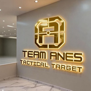 Letrero Retroiluminado de Acrílico y Metal de Acero Inoxidable Personalizado con Logotipo de JUYI, Letrero Electrónico LED para Comercios, Tiendas, Spas, Letrero 3D - Product Image 6