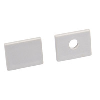 Profilé LED en aluminium pour éclairage linéaire encastré, avec bord masqué pour un montage impeccable, idéal pour l'éclairage intérieur moderne