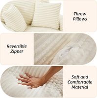 Minimalistisches Wohnzimmer-Sofa Vakuumkomprimiertes Weißes Cord-Sofa Ohne Gestell Schlafsofa Chaiselongue Sessel Wohnmöbel