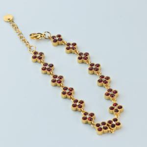 Vefiery Jewelry Assorted CZ Tennis Bracelet Gold & Silver Plated 316L Stainless Steel Mixed Style Link Bracelet Wholesale - Product Image 3