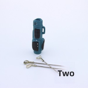Nouveauté Juqi : Mini <span class=keywords><strong>club</strong></span> de golf, balle et seau en métal miniature 1:12 pour <span class=keywords><strong>maison</strong></span> de poupée, accessoire extérieur - Product Image 3