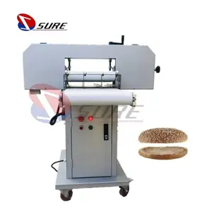 Newest Custom Burger Bun Cutting Machine/ Full Cutting Hamburger Burger Bakery Slicer/ Hamburger Bread Cutter