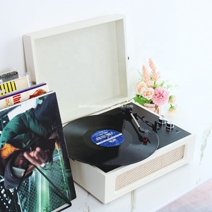 Виниловый проигрыватель из искусственной кожи - Product Image 5