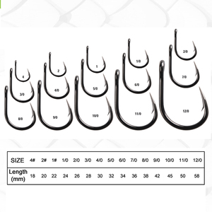MISTER JIGGING cercle en acier au carbone <span class=keywords><strong>triple</strong></span> crochet de pêche en <span class=keywords><strong>mer</strong></span> populaire mustad 10827 crochet barbelé - Product Image 2