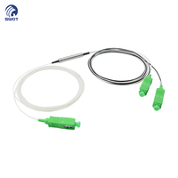 SWOT 3-Channel PLC Rack Mount FWDM Splitter 1310/1490/1550nm 1in 2 Out Fiber Optik dengan Laporan Uji untuk FTTX