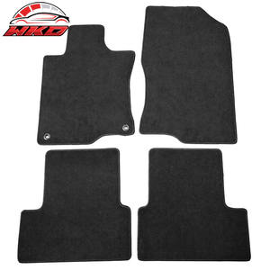 Tapis de sol pour Acura TSX 09-14, 4 pièces, avant, arrière, droit, gauche, antidérapants, velours noir - Product Image 1