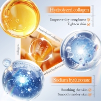 Masque Visage Coréen Hydratant et Éclaircissant au Collagène d'Escargot et Niacinamide SADOER – Prix de Gros OEM pour Peaux Sèches Lumineuses