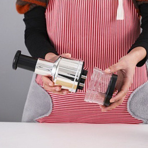 HYRI Prensa <span class=keywords><strong>de</strong></span> Ajo Manual, Mini Trituradora Duradera, Picadora <span class=keywords><strong>de</strong></span> Verduras, Molinillo Manual <span class=keywords><strong>de</strong></span> Cocina, Rebanador Manual - Product Image 3