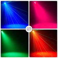 Projecteur LED mobile DMX512 100W, faisceau spot LED 4x20W pour DJ, club, concert, événement