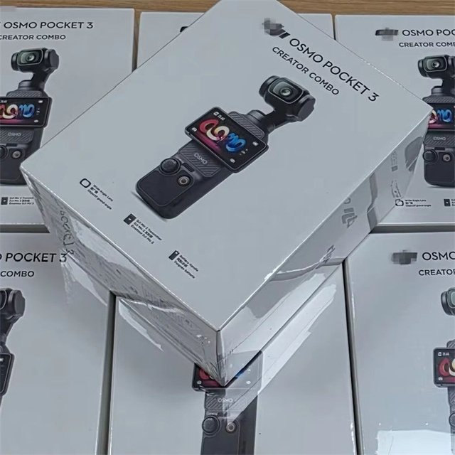Osmo Pocket 3 Creator Combo Action Camera CMOS 3-Axis Stabilized Rotatable Touchscreen Angle Original Standard Video Camera