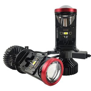 EVITEK - Nuevos Faros Delanteros para Automóvil con Lente de Proyección Mini, Bombilla LED H4 con Lente de Proyección - Product Image 1