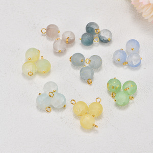 Cuentas de imitación de jade, botones decorativos redondos de cristal para accesorios de ropa Hanfu, primavera 2024, origen Yiwu - Product Image 1