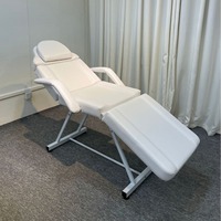 Table de massage esthétique multifonction portable pour tatouage et cils, pliable et réglable pour SPA et salon de beauté