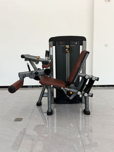 Appareil de musculation professionnel réglable en acier pour extensions et flexions des cuisses assises, avec système de charge par poulies, pour soulevé de cuisse - Product Image 3