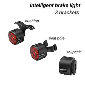 Luces Traseras Inteligentes para Bicicleta ENLEE, Impermeables, con Sensor de Frenado, Recargables Tipo C, de Seguridad - Product Image 4