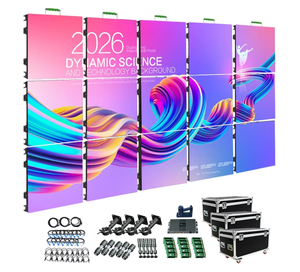 Écran LED pour scène de concert, mur vidéo de location facile à installer P2.5 2.9 P3.91 7680HZ, panneau d'affichage intérieur/extérieur pour événements - Product Image 1