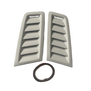 Grille de ventilation universelle pour capot avant, pour Ford Focus RS MK2, matériau ABS noir piano - Product Image 2